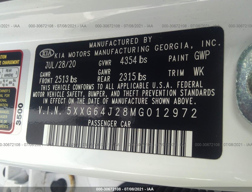 5XXG64J28MG012972