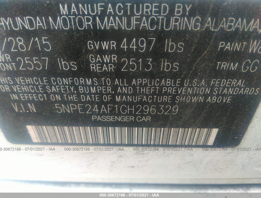 5NPE24AF1GH296329
