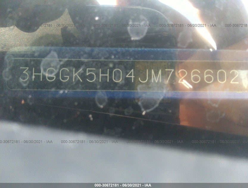 3HGGK5H04JM726602