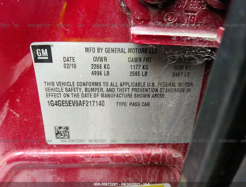 1G4GE5EV9AF217140
