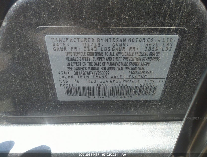 3N1AB7APXJY260029