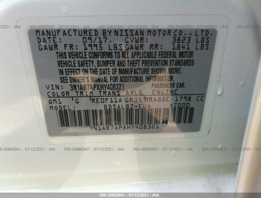 3N1AB7APXHY408321