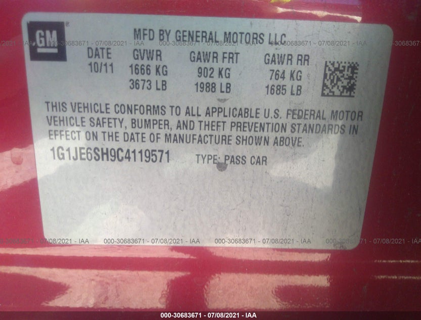 1G1JE6SH9C4119571