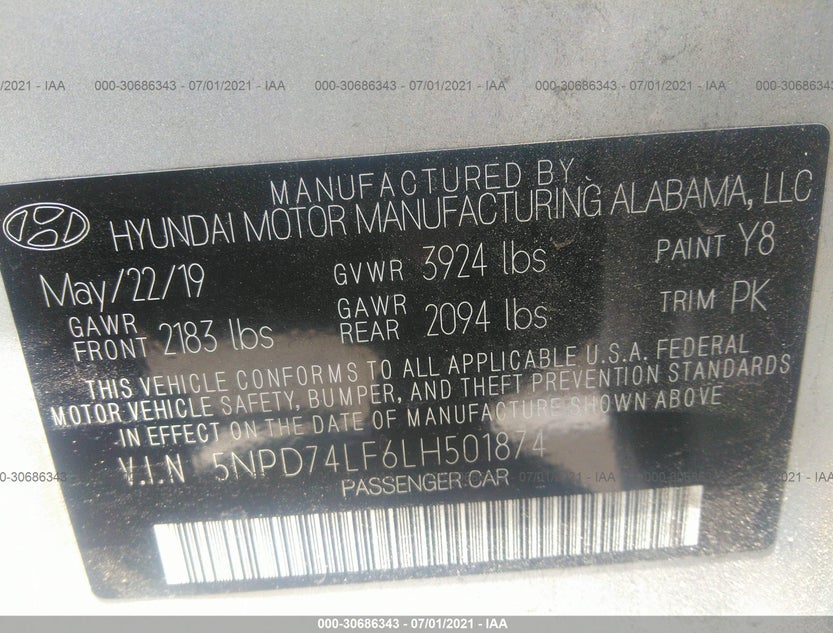 5NPD74LF6LH501874