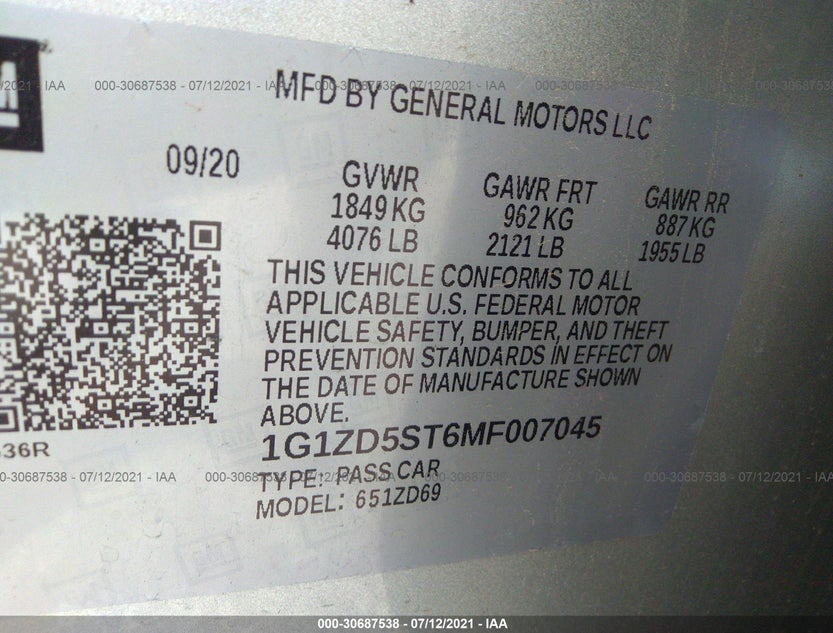 1G1ZD5ST6MF007045