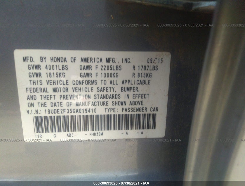 19UDE2F35GA019410