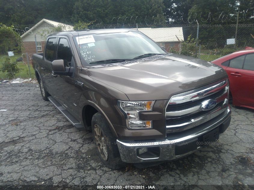 1FTEW1CP7FFA08847 2015 Ford F-150 Lariat