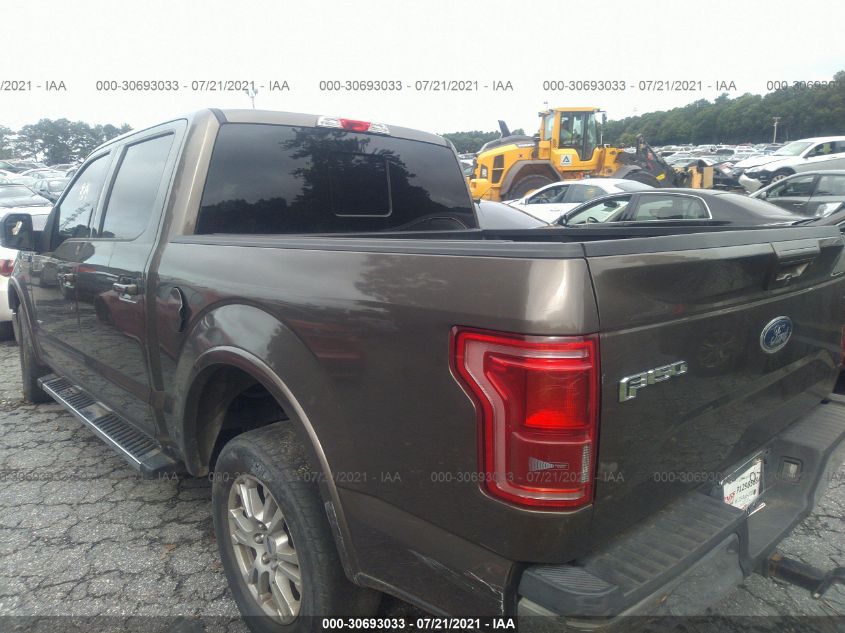 2015 Ford F-150 Lariat VIN: 1FTEW1CP7FFA08847 Lot: 30693033