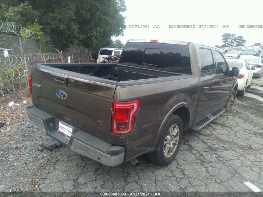 1FTEW1CP7FFA08847 2015 Ford F-150 Lariat