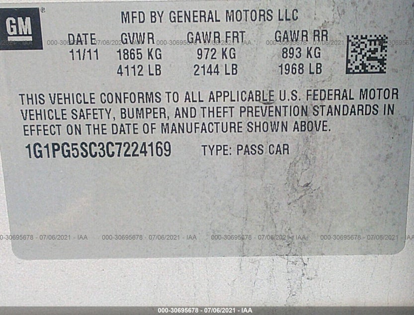 1G1PG5SC3C7224169