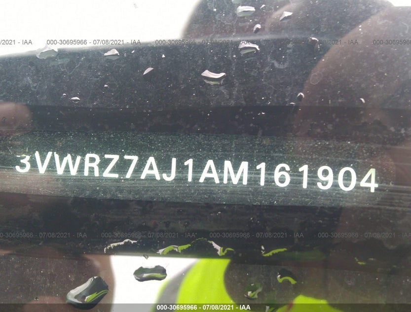 3VWRZ7AJ1AM161904