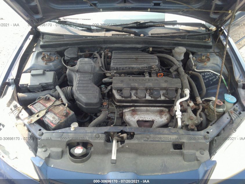 1HGES165X4L022862 2004 Honda Civic Lx