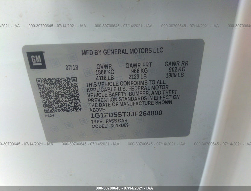 1G1ZD5ST3JF264000