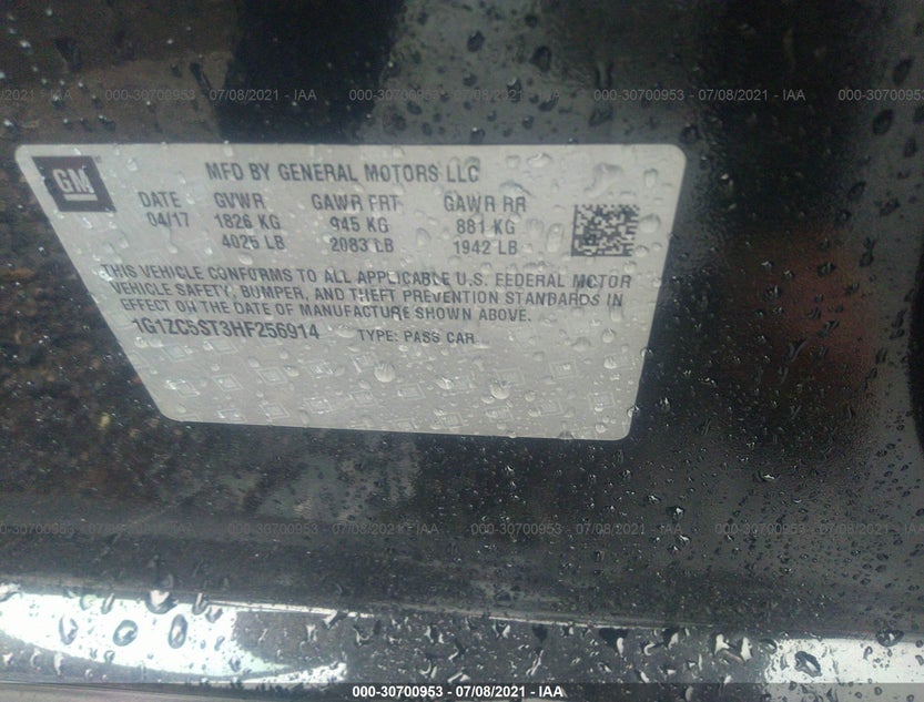 1G1ZC5ST3HF256914