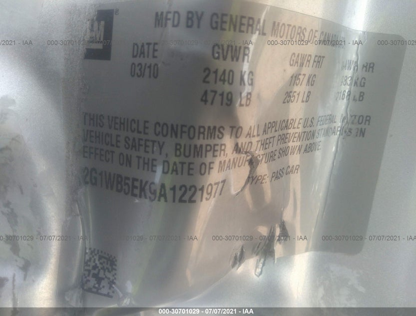 2G1WB5EK9A1221977