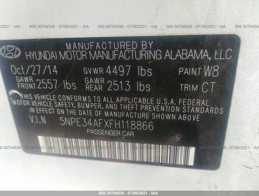 5NPE34AFXFH118866