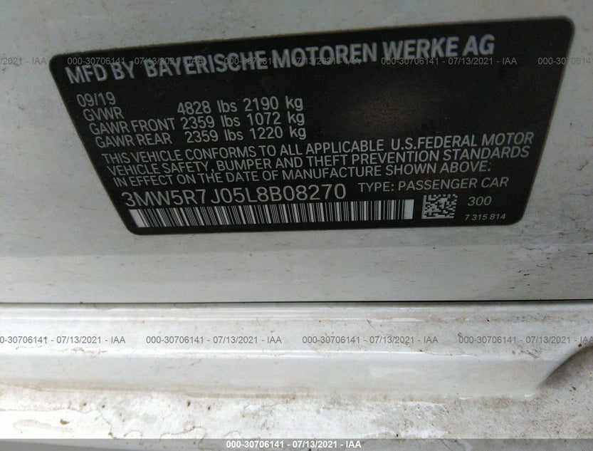 3MW5R7J05L8B08270