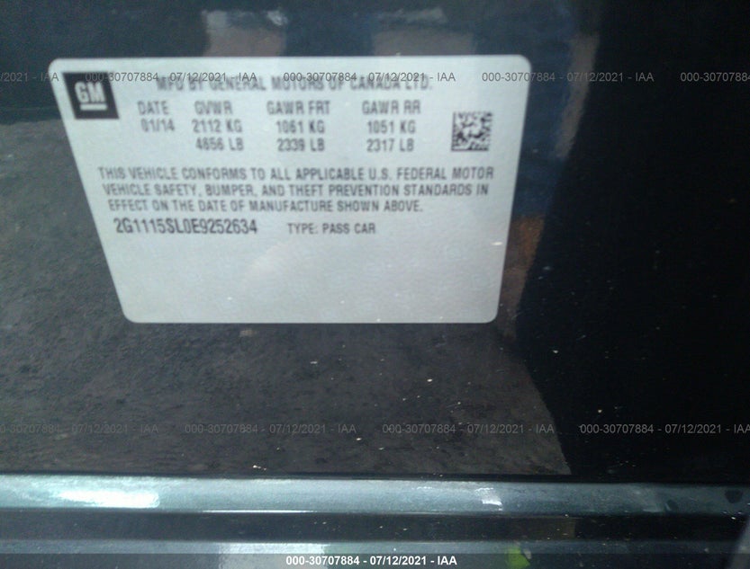 2G1115SL0E9252634
