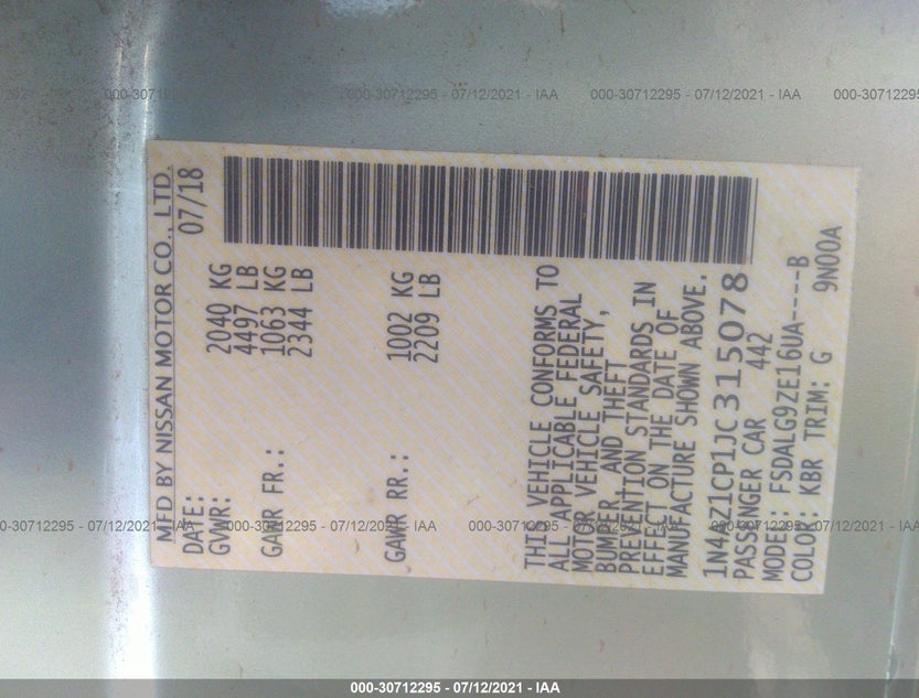1N4AZ1CP1JC315078