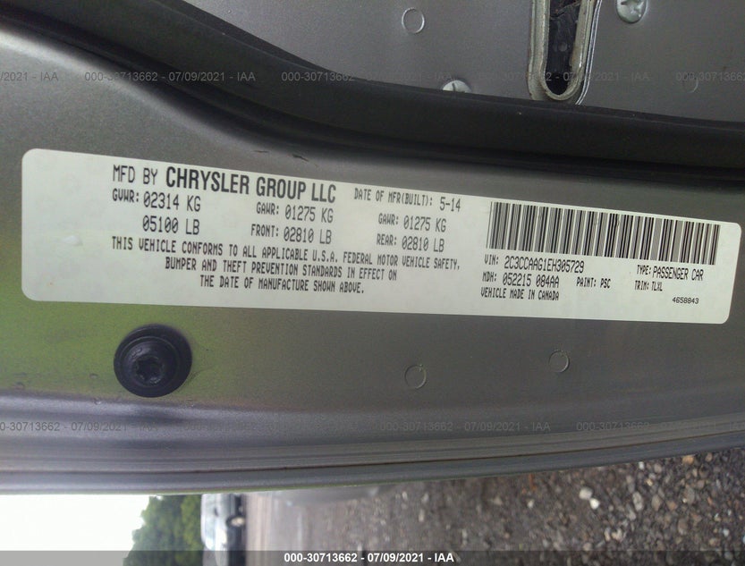 2C3CCAAG1EH305729