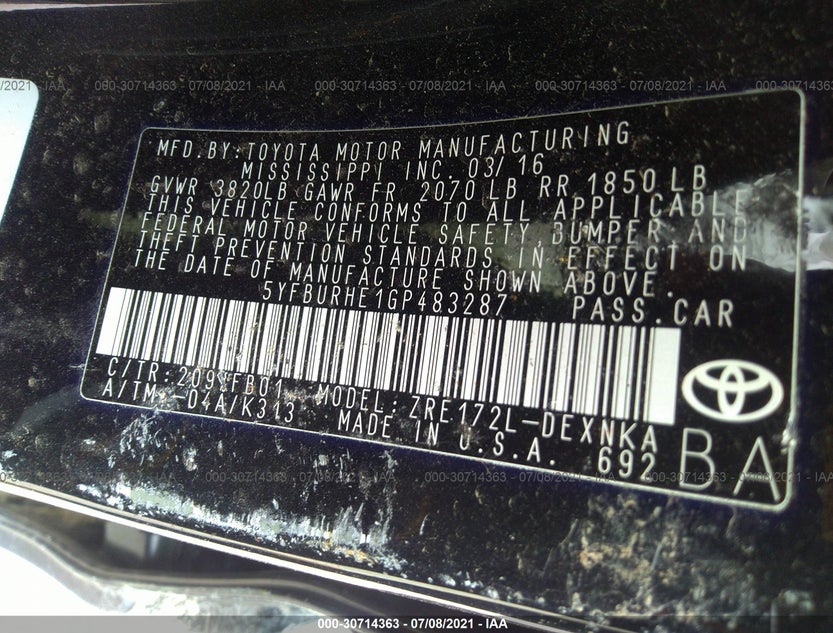 5YFBURHE1GP483287