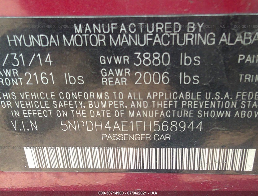 5NPDH4AE1FH568944