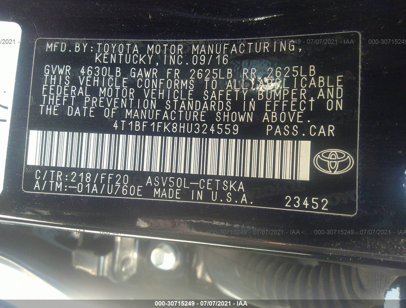 4T1BF1FK8HU324559