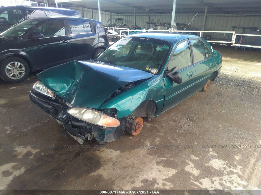 1997 Ford Escort Lx VIN: 1FALP13P2VW374983 Lot: 30717466