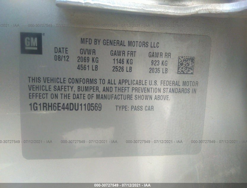 1G1RH6E44DU110569