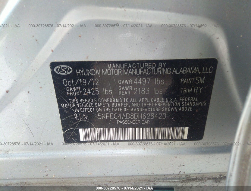 5NPEC4AB8DH628420