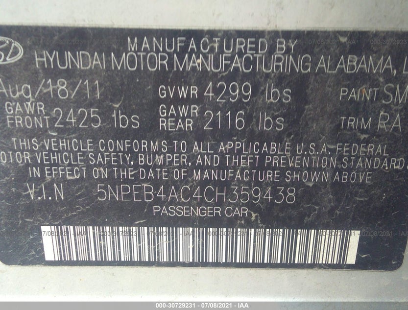 5NPEB4AC4CH359438
