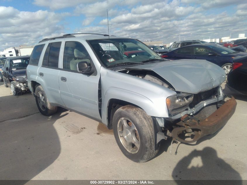 1GNDS13S772290905 2007 Chevrolet Trailblazer Ls