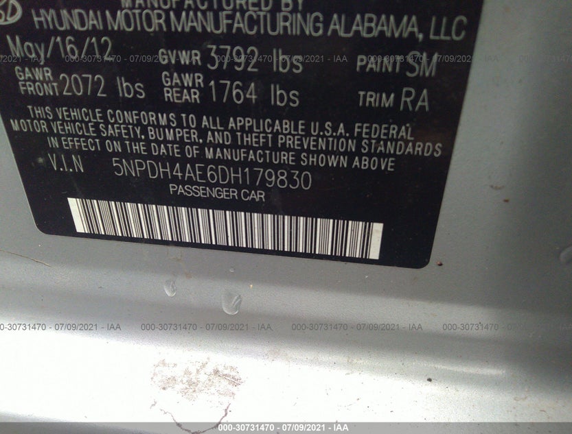 5NPDH4AE6DH179830