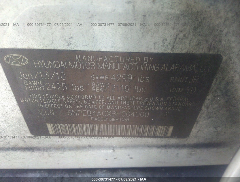 5NPEB4ACXBH004000