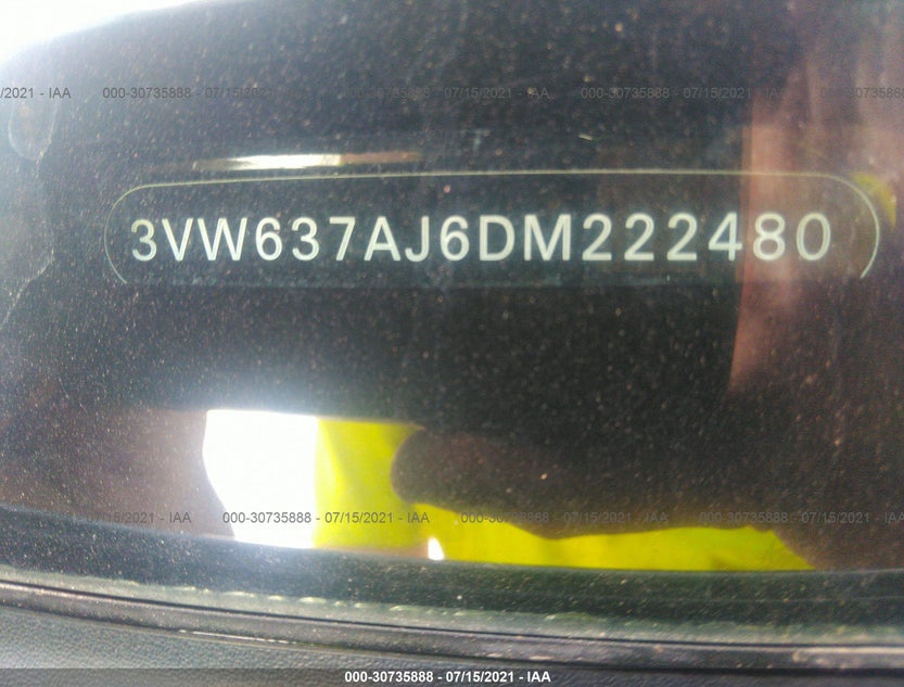 3VW637AJ6DM222480