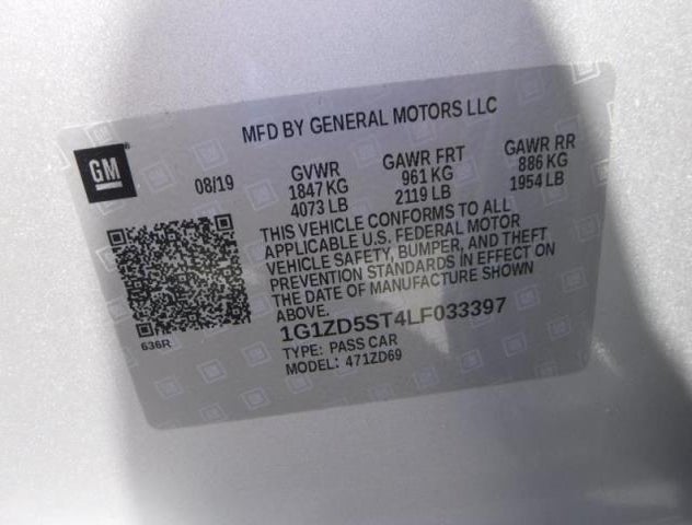 1G1ZD5ST4LF033397