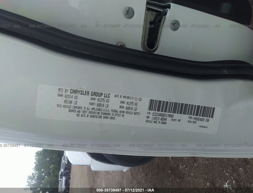 2C3CDXBG8EH178069