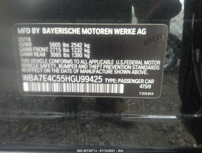 WBA7E4C55HGU99425