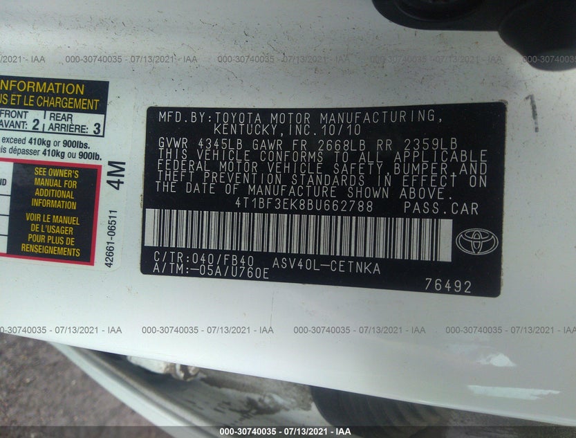 4T1BF3EK8BU662788