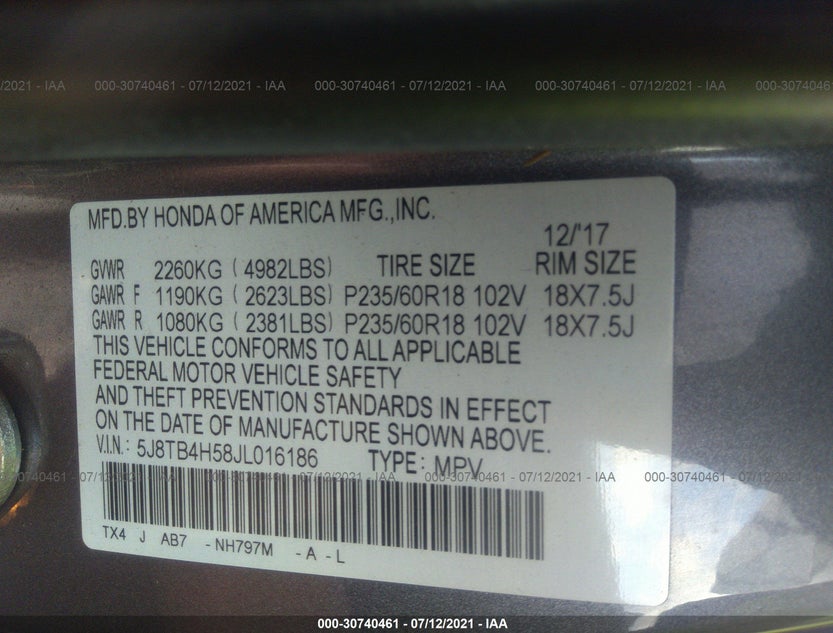 5J8TB4H58JL016186
