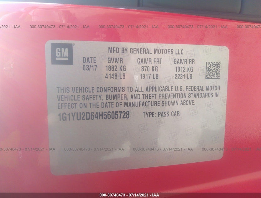 1G1YU2D64H5605728