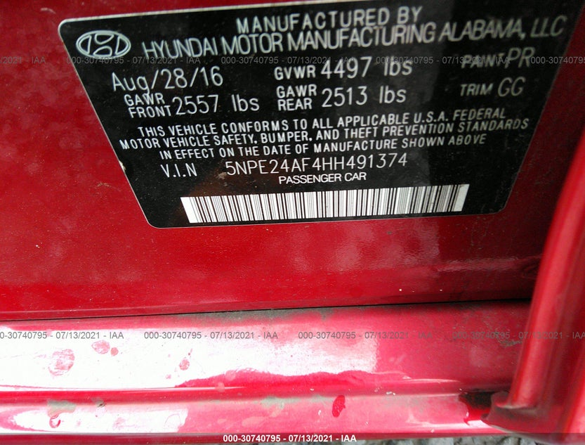 5NPE24AF4HH491374