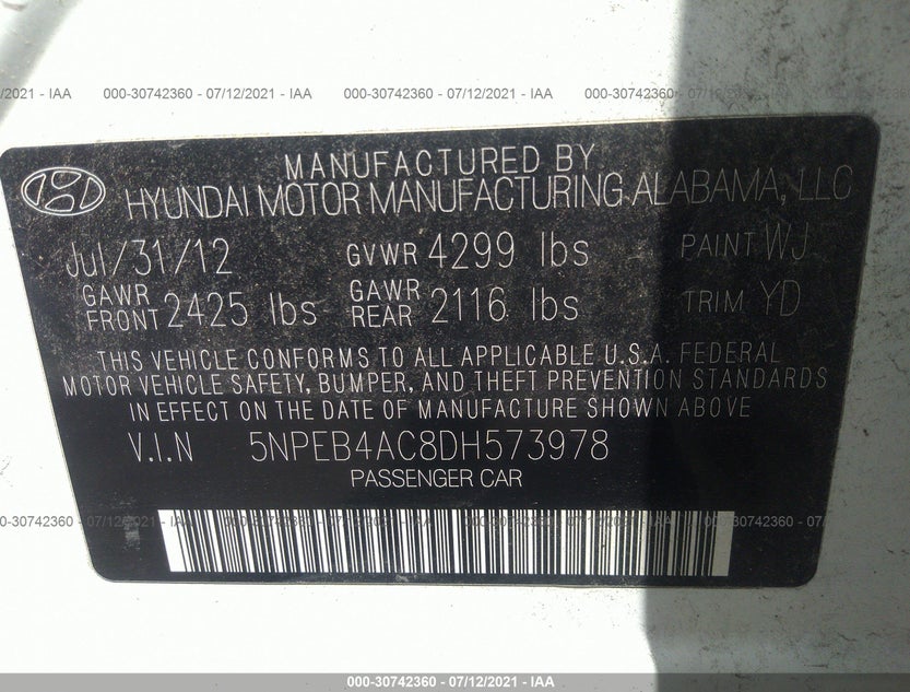 5NPEB4AC8DH573978