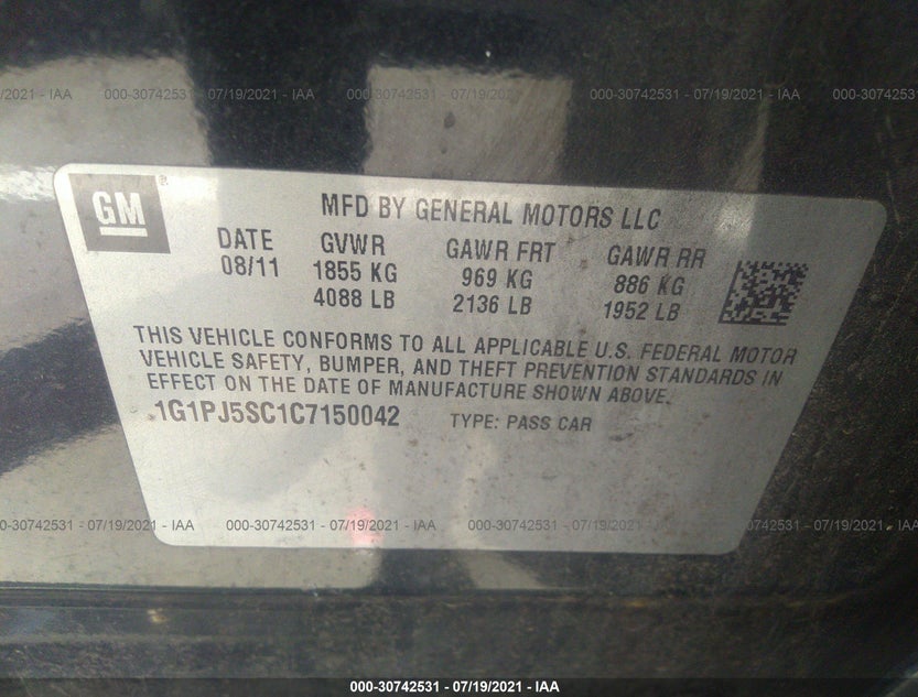 1G1PJ5SC1C7150042