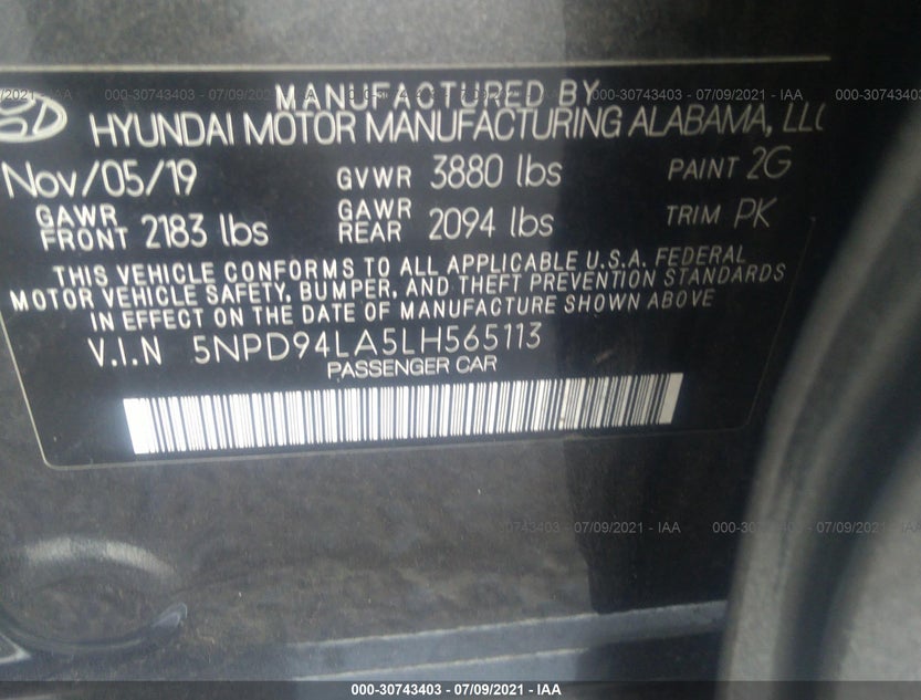 5NPD94LA5LH565113