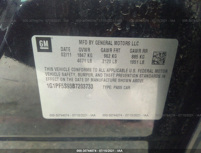 1G1PF5S93B7203733