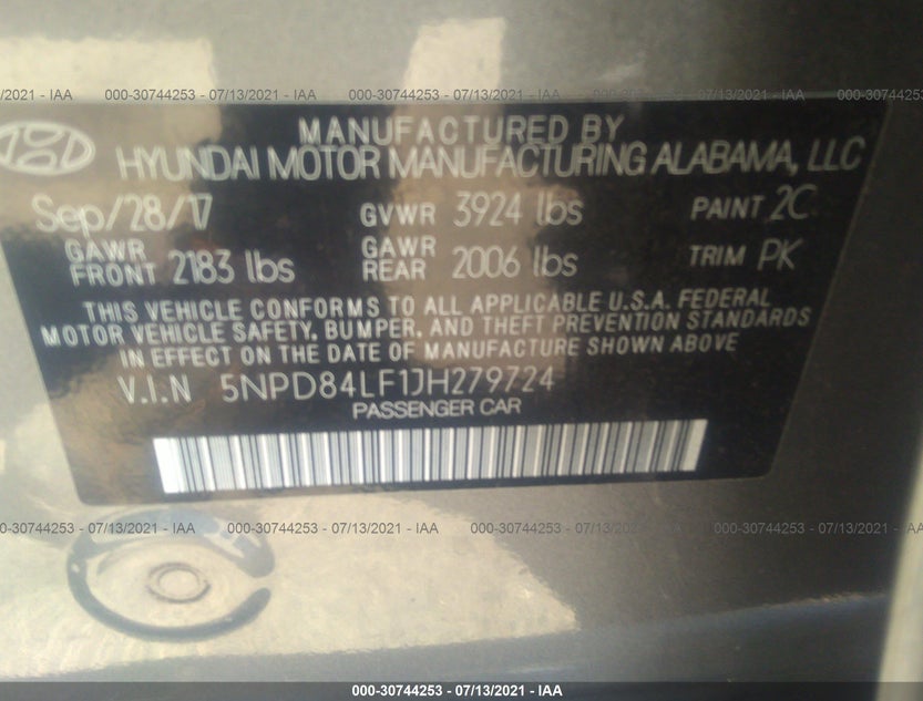 5NPD84LF1JH279724