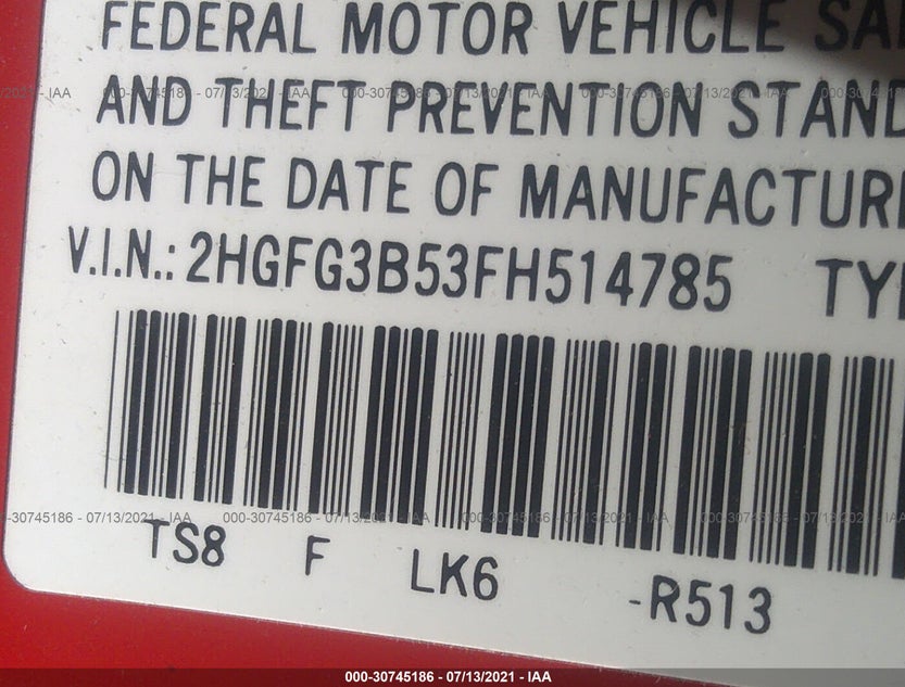 2HGFG3B53FH514785