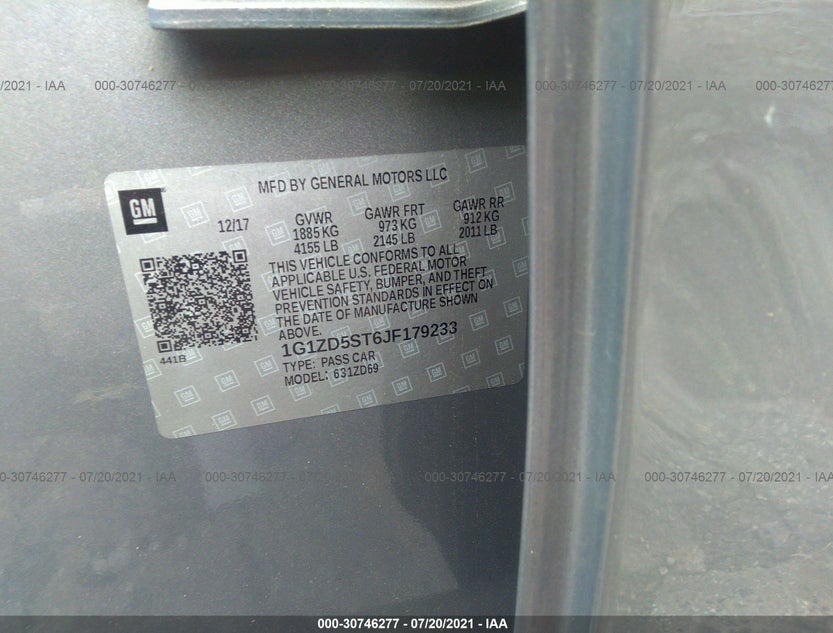1G1ZD5ST6JF179233