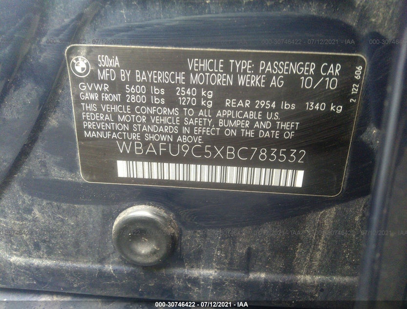 WBAFU9C5XBC783532